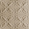 Ceilume Orleans 2ft x 2ft Latte Ceiling Tile V3-ORLEAN-22LAO - alternate 1